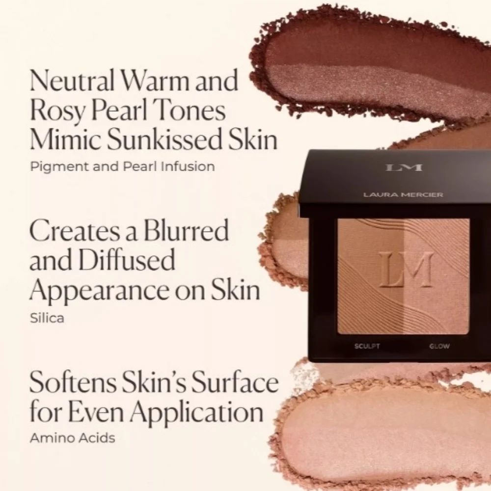 Laura Mercier Bronze Color Infusion Talc-Free Matte & Luminous Duo St.-Martin